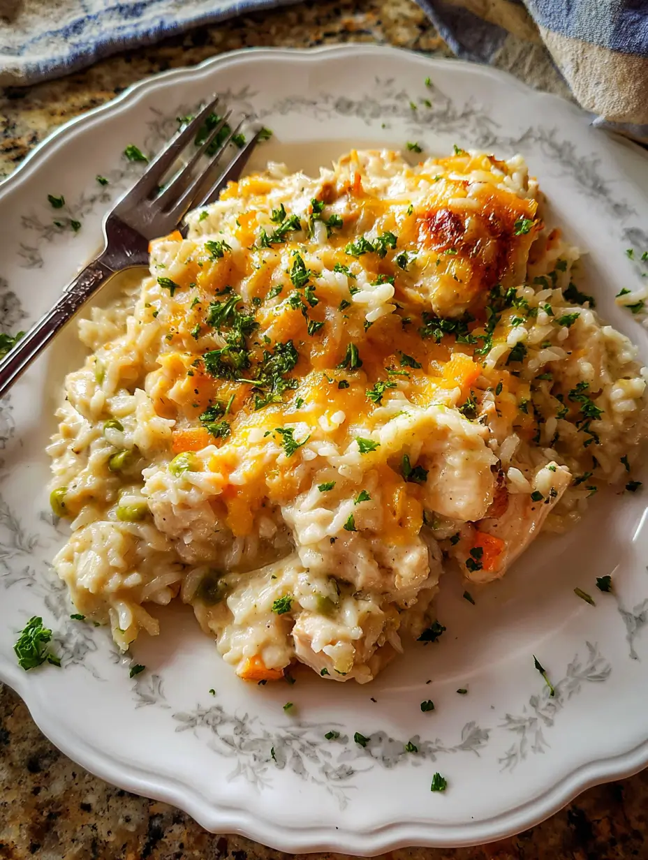 Creamy Chicken and Rice Casserole Recipe