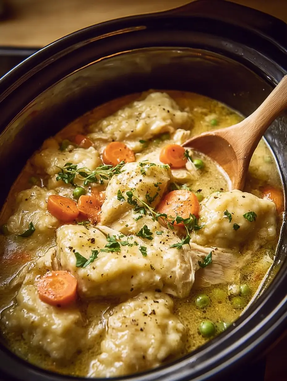 Easy Crock Pot Chicken And Dumplings Recipe