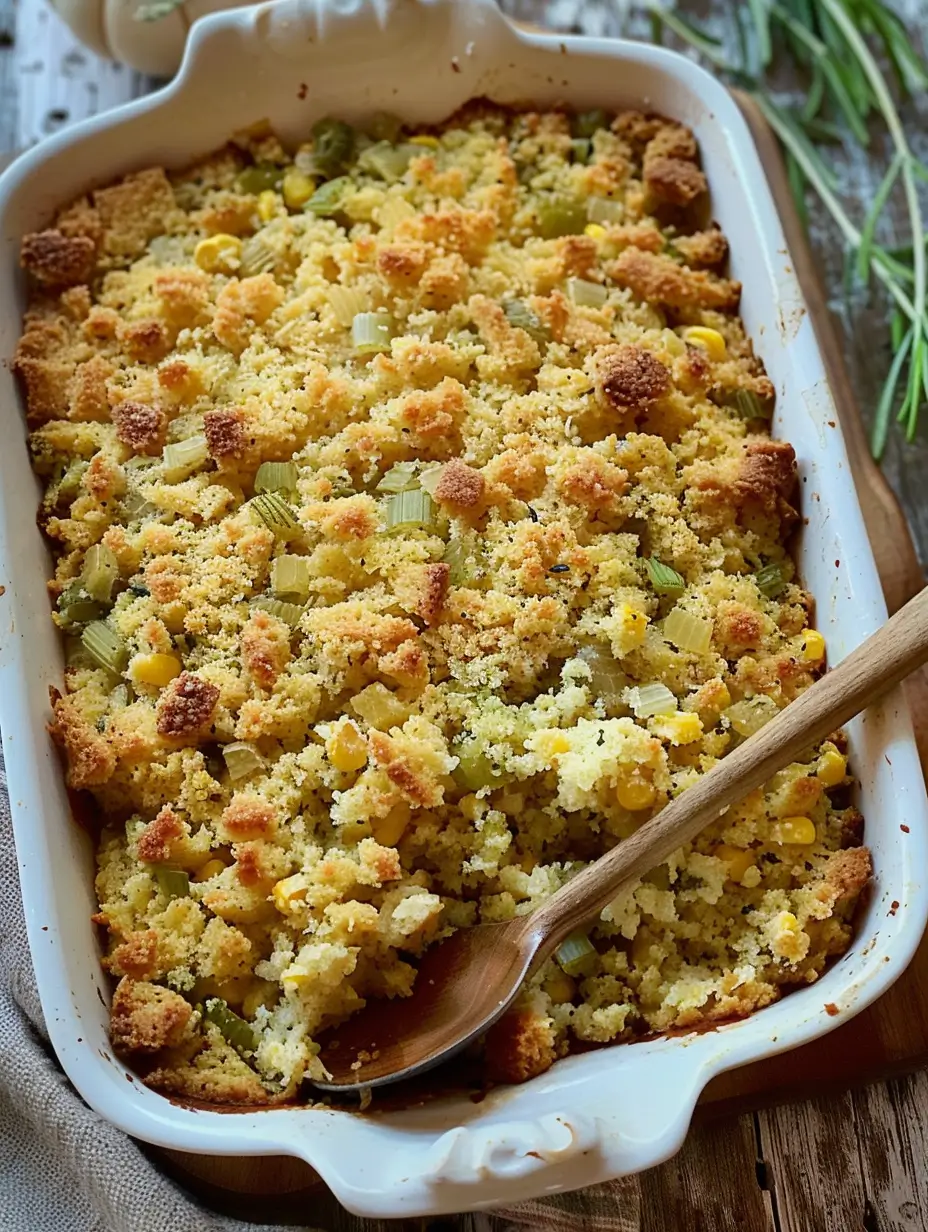 Old Fashioned Cornbread Dressing Recipe