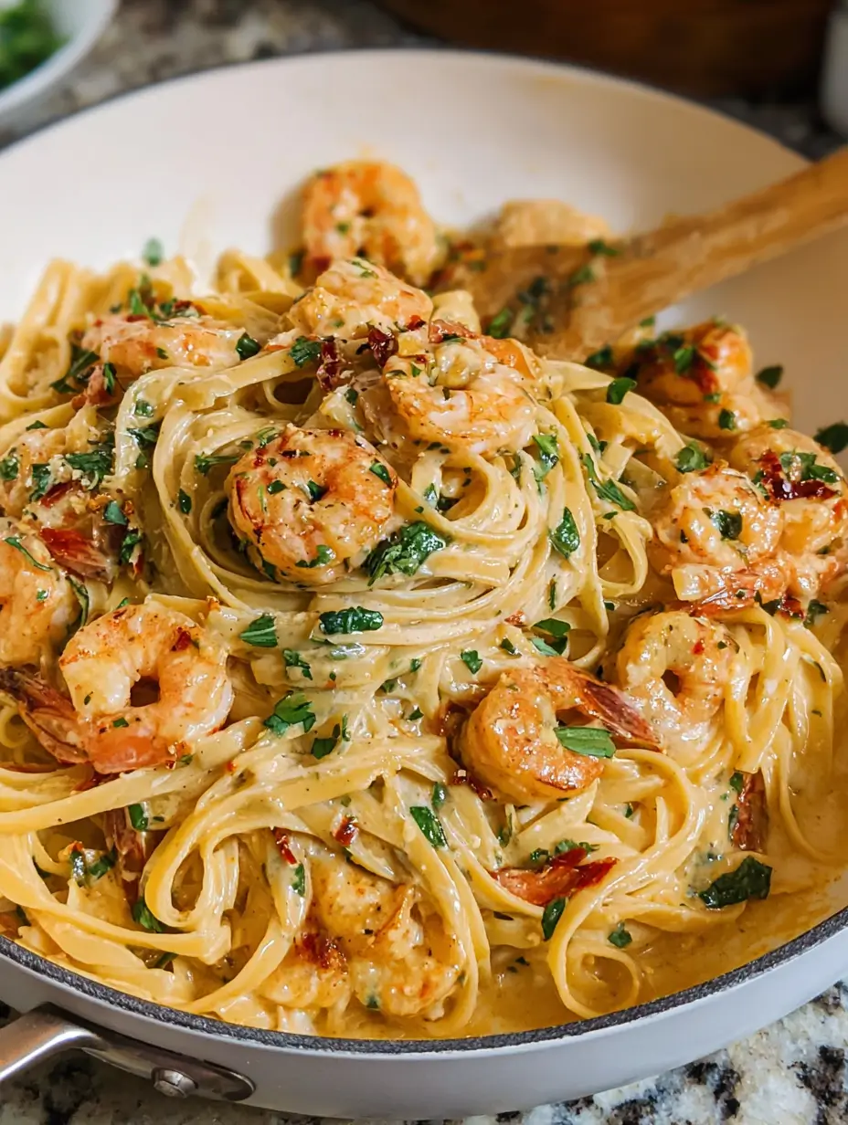 Creamy Cajun Shrimp Pasta Recipe