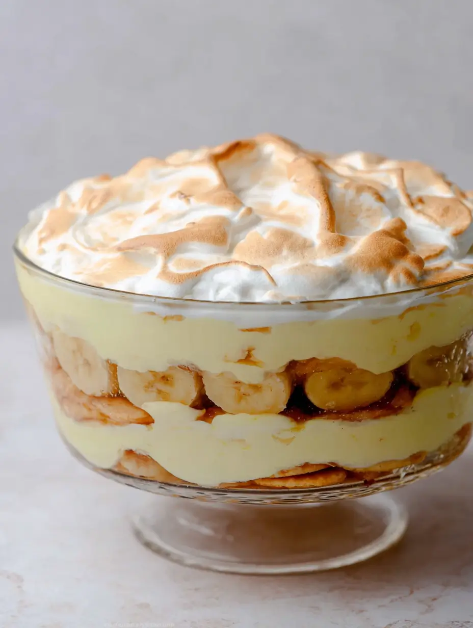 Homemade Southern Banana Pudding