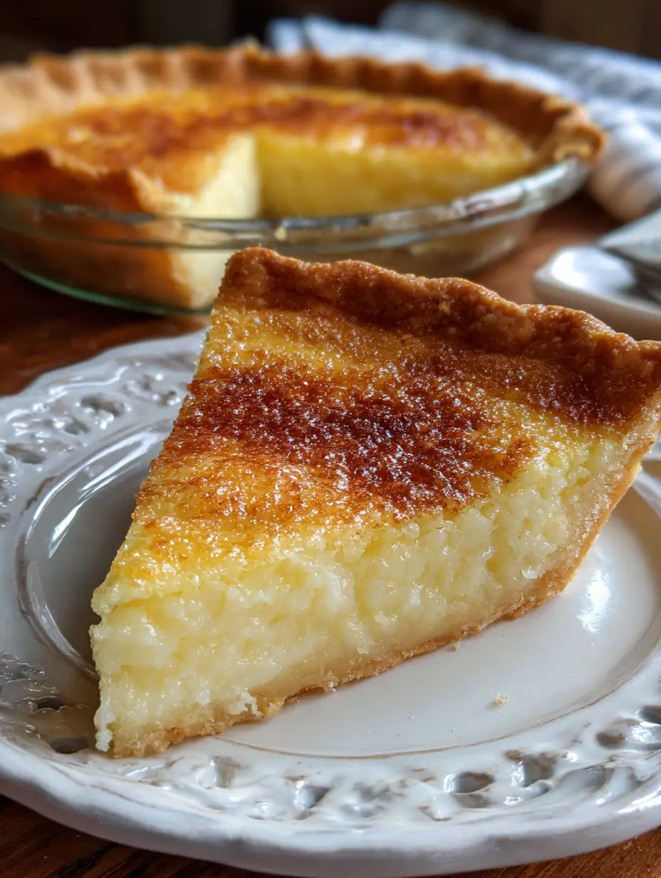 Southern Buttermilk Pie Recipe