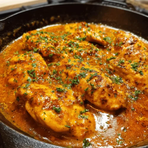 Delicious Texas Roadhouse Butter Chicken Skillet with juicy chicken in garlic-honey butter sauce.
