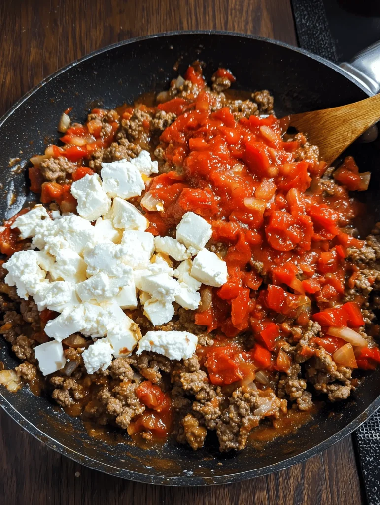 3-ingredient Cream Cheese Sausage Dip. Quick to prepare & customizable with spices!