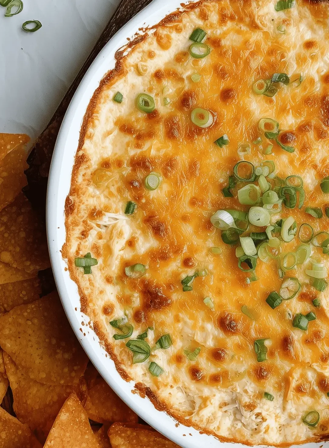 Creamy Crab Rangoon Dip served with crispy wonton chips