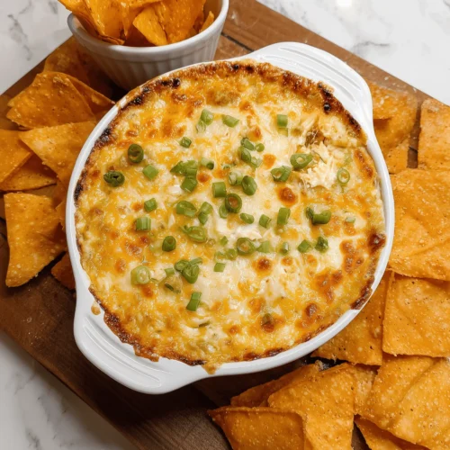 Creamy Crab Rangoon Dip served with crispy wonton chips