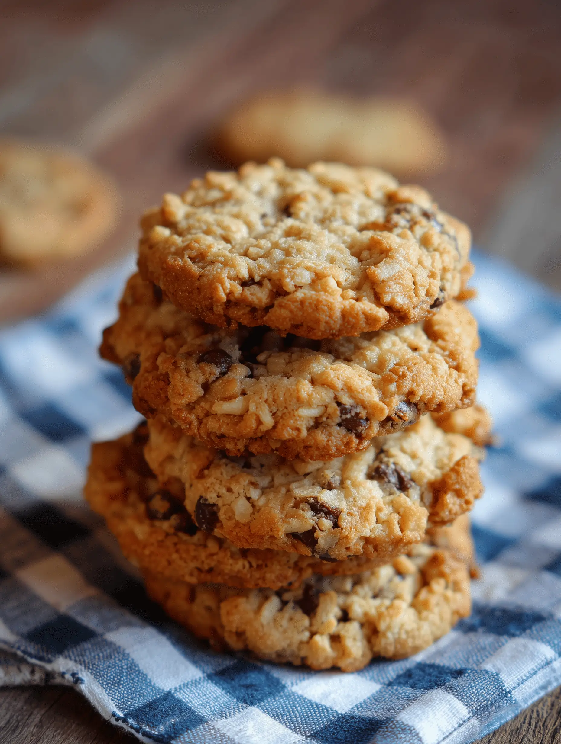 Rice Krispie Chocolate Chip Cookies with soft chewy centers, crispy edges, gooey chocolate chips, and a delicious crunchy texture in every bite.
